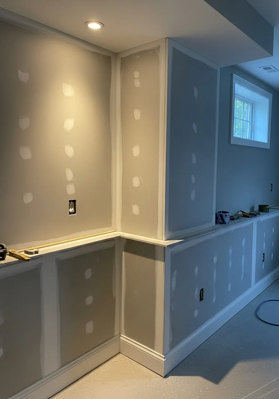 Detail view of West Bloomfield home improvement showing quality execution and attention to design.